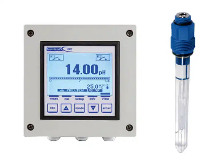 Online pH Meter and Probe
